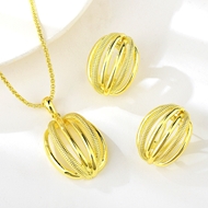 Show details for Dubai Big 2 Piece Jewelry Set with Beautiful Craftmanship Show details for Dubai Big 2 Piece Jewelry Set with Beautiful Craftmanship