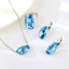 Show details for Good Swarovski Element Zinc Alloy 3 Piece Jewelry Set