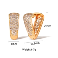 Picture of Low Price Copper or Brass Delicate Huggie Earrings from Trust-worthy Supplier