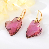 Show details for Love & Heart Big Dangle Earrings with Unbeatable Quality Show details for Love & Heart Big Dangle Earrings with Unbeatable Quality