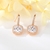 Picture of Pretty Cubic Zirconia Medium Dangle Earrings