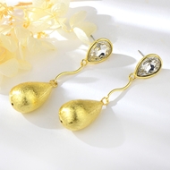 Picture of Zinc Alloy Big Dangle Earrings in Flattering Style