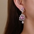 Picture of Reasonably Priced Gold Plated Cubic Zirconia Dangle Earrings with Low Cost