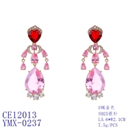 Picture of Amazing Big Luxury Dangle Earrings