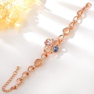 Picture of Great Artificial Crystal Luxury Fashion Bracelet