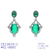 Picture of New Season Green Luxury Dangle Earrings with SGS/ISO Certification