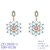 Picture of Luxury Cubic Zirconia Dangle Earrings Online Only