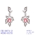 Picture of Luxury Red Dangle Earrings with 3~7 Day Delivery