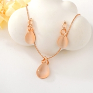 Show details for Trendy Rose Gold Plated Zinc Alloy 2 Piece Jewelry Set with No-Risk Refund Show details for Trendy Rose Gold Plated Zinc Alloy 2 Piece Jewelry Set with No-Risk Refund