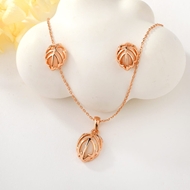 Picture of New Opal Leaf 2 Piece Jewelry Set