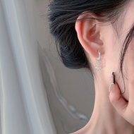 Picture of Hypoallergenic Platinum Plated Holiday Small Hoop Earrings with Easy Return