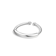 Picture of Low Price 999 Sterling Silver Irregular Fashion Ring from Trust-worthy Supplier