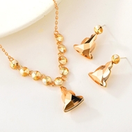 Show details for Latest Irregular Rose Gold Plated 2 Piece Jewelry Set Show details for Latest Irregular Rose Gold Plated 2 Piece Jewelry Set