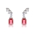 Picture of Party Platinum Plated Dangle Earrings of Original Design