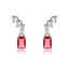 Show details for Party Platinum Plated Dangle Earrings of Original Design
