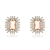 Picture of Eye-Catching Orange Fashion Huggie Earrings with Member Discount