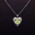 Picture of Brand New Green Love & Heart Pendant Necklace