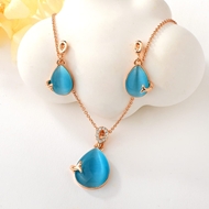 Picture of Trendy Rose Gold Plated Zinc Alloy 2 Piece Jewelry Set with No-Risk Refund