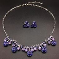 Show details for Party Platinum Plated 2 Piece Jewelry Set with Member Discount Show details for Party Platinum Plated 2 Piece Jewelry Set with Member Discount