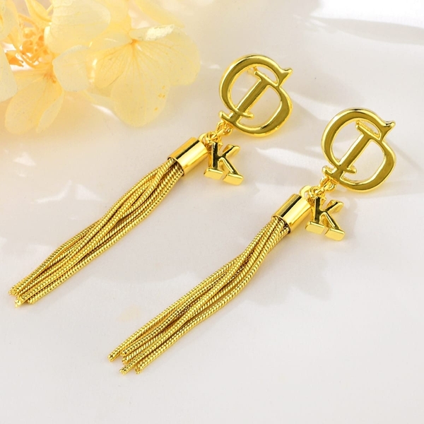 Picture of Funky Monogram Elegant Dangle Earrings