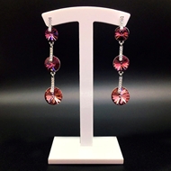 Show details for Luxury Swarovski Element Dangle Earrings in Exclusive Design Show details for Luxury Swarovski Element Dangle Earrings in Exclusive Design