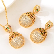 Show details for Amazing Geometric Luxury 2 Piece Jewelry Set Show details for Amazing Geometric Luxury 2 Piece Jewelry Set