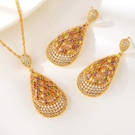 Show details for Luxury White 2 Piece Jewelry Set in Exclusive Design Show details for Luxury White 2 Piece Jewelry Set in Exclusive Design