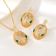 Show details for Top Cubic Zirconia Green 2 Piece Jewelry Set Show details for Top Cubic Zirconia Green 2 Piece Jewelry Set