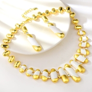 Picture of Zinc Alloy Gold Plated 2 Piece Jewelry Set From Reliable Factory