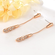 Picture of New Season White Gold Plated Drop & Dangle Earrings