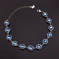 Show details for Charming Blue Copper or Brass Fashion Bracelet As a Gift Show details for Charming Blue Copper or Brass Fashion Bracelet As a Gift