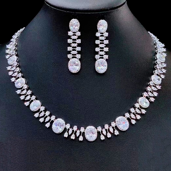 Picture of Nice Cubic Zirconia Medium 2 Piece Jewelry Set