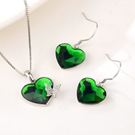 Show details for Party Green 2 Piece Jewelry Set of Original Design Show details for Party Green 2 Piece Jewelry Set of Original Design