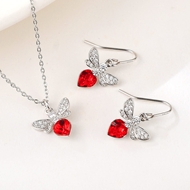 Show details for Delicate Butterfly Fashion 2 Piece Jewelry Set Show details for Delicate Butterfly Fashion 2 Piece Jewelry Set
