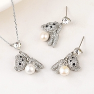 Show details for Brand New White Fashion 2 Piece Jewelry Set with SGS/ISO Certification Show details for Brand New White Fashion 2 Piece Jewelry Set with SGS/ISO Certification