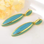 Picture of Hypoallergenic Gold Plated Irregular Dangle Earrings with Easy Return