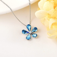 Show details for Party Platinum Plated Pendant Necklace with Fast Shipping Show details for Party Platinum Plated Pendant Necklace with Fast Shipping