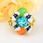 Show details for Nickel Free Gold Plated Blue Fashion Ring with Easy Return