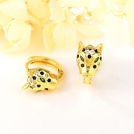 Show details for Delicate Animal Green Small Hoop Earrings Show details for Delicate Animal Green Small Hoop Earrings