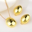 Show details for Stylish Classic Gold Plated 2 Piece Jewelry Set