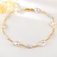 Show details for Bulk Gold Plated White Pendant Necklace Exclusive Online