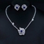 Show details for Copper or Brass Blue 2 Piece Jewelry Set from Certified Factory