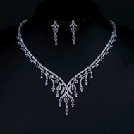 Show details for Party Cubic Zirconia 2 Piece Jewelry Set with No-Risk Return Show details for Party Cubic Zirconia 2 Piece Jewelry Set with No-Risk Return
