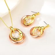 Show details for Hot Selling Colorful Multi-tone Plated 2 Piece Jewelry Set from Top Designer Show details for Hot Selling Colorful Multi-tone Plated 2 Piece Jewelry Set from Top Designer