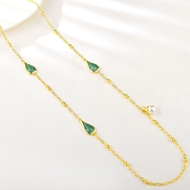 Show details for Zinc Alloy Party Fashion Sweater Necklace from Certified Factory Show details for Zinc Alloy Party Fashion Sweater Necklace from Certified Factory