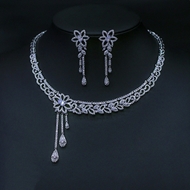 Show details for Charming White Flowers & Plants 2 Piece Jewelry Set at Super Low Price Show details for Charming White Flowers & Plants 2 Piece Jewelry Set at Super Low Price