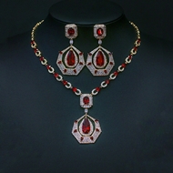 Show details for Trendy Gold Plated Copper or Brass 2 Piece Jewelry Set with No-Risk Refund Show details for Trendy Gold Plated Copper or Brass 2 Piece Jewelry Set with No-Risk Refund