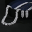Show details for Trendy Platinum Plated Party 2 Piece Jewelry Set with No-Risk Refund