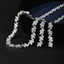 Show details for Fast Selling White Platinum Plated 2 Piece Jewelry Set from Editor Picks