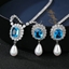 Show details for Party Cubic Zirconia 2 Piece Jewelry Set of Original Design
